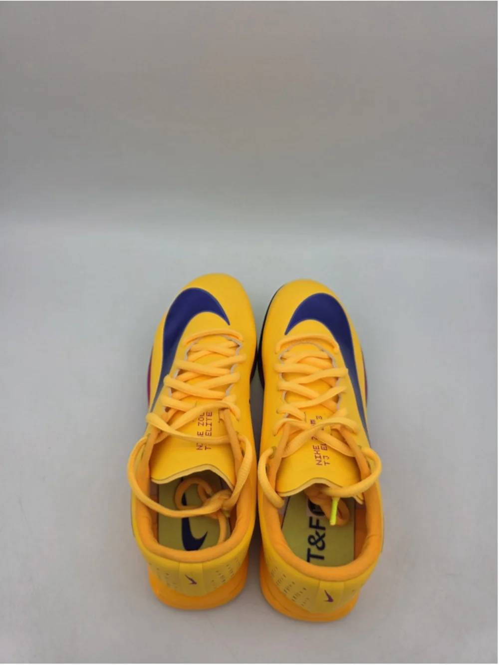 Nike Triple Jump Elite 2 Track & Field Yellow Blue Spikes Mens Sz 6.5 HV6425-800